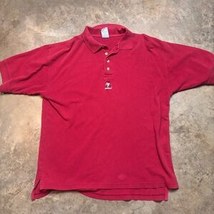 Vintage Midwest Embroidery Alabama Red Crimson Tide Polo
Size Large